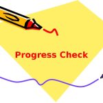 Making Time For A Progress Check by Cindy Stradling CSL, CPC